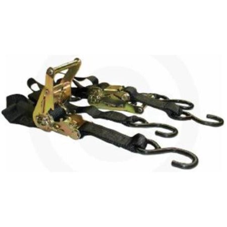 Erickson 05735 Heavy Duty Ratchet Strap - 1 1/2in x 6ft - 3000lb - Black