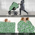 thumbnail image 6 of Car Seat Cover Baby - Leopard print St. Patrick's Day Breathable Infant Car Seat Cover for Baby Carseat, Lightweight Comfort Baby Essentials Must Haves Newborn Stuff for Girl Boy, 6 of 7