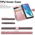 thumbnail image 2 of for Motorola Moto G50 5G (Not 4G) Cartoon Cute Wallet Case,Cat Dog Style Flip Phone Cover with ID Card Holder PU Leather Cases for Motorola Moto G50 5G MG Rose Gold, 2 of 14