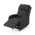 thumbnail image 6 of GDF Studio Amallie Contemporary Fabric Rocking Recliner, Dark Gray, 6 of 8