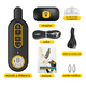 thumbnail image 2 of Collar Antiladrido De Automático Eléctrico Perro Canino NEGRO AMARILLO, 2 of 5