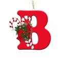 thumbnail image 2 of CHUANK 26 Letters Christmas Tree Decoration Pendant Christmas Tree Ornaments Personalized DIY Christmas Ornaments Christmas Decoration Xmas Tree Hanging Decor, 2 of 3