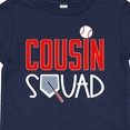 thumbnail image 4 of Inktastic Cousin Squad Baseball and Bat Boys or Girls Baby T-Shirt, 4 of 5