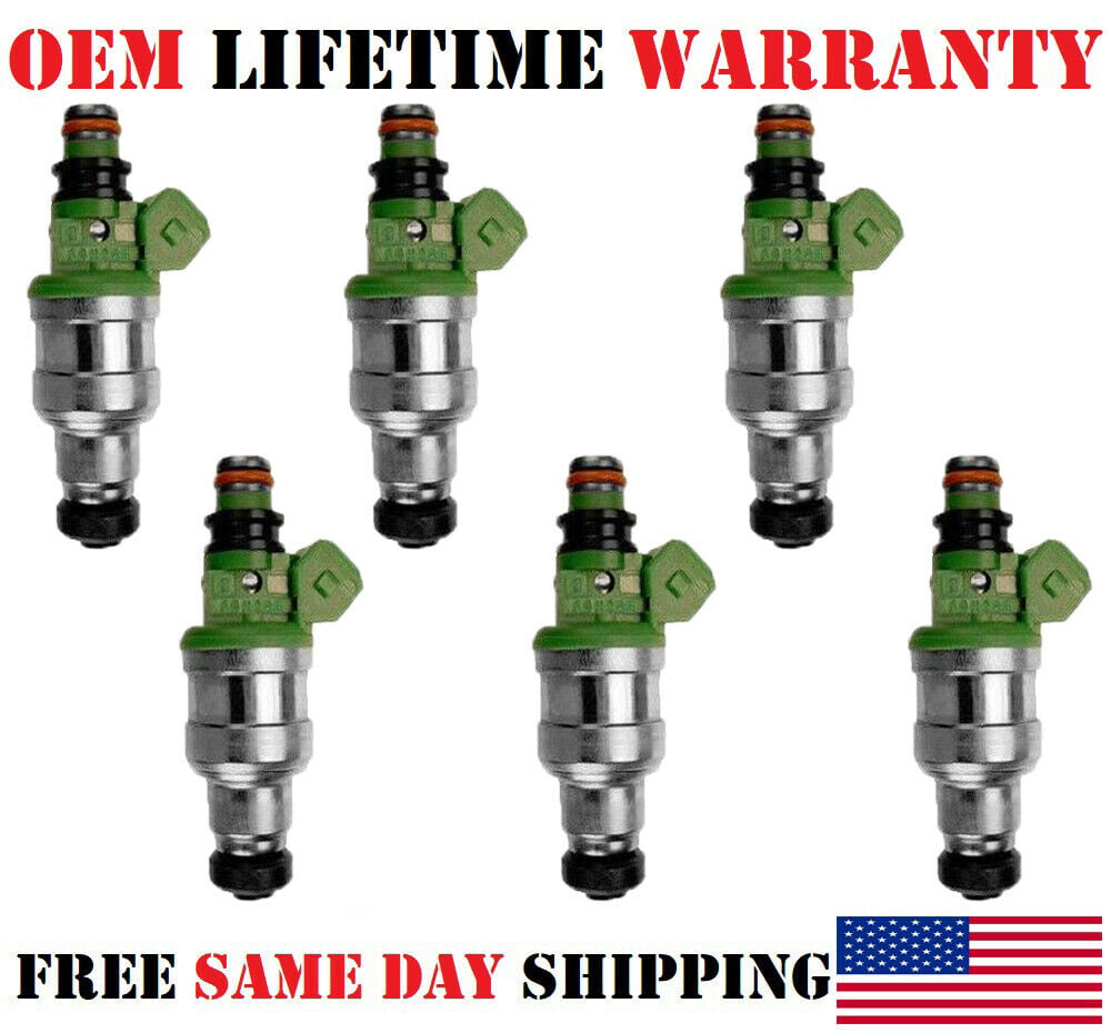 3 Yr Warranty Genuine Rebuilt Denso Fuel Injector Set Toyota OEM #23250-74100
