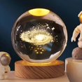 thumbnail image 3 of Lámpara de noche de cristal de grabada en 3D, lámpara de noche para , regalos de cumpleaños Zulema Luces de la noche de la bola de la galaxia, 3 of 7
