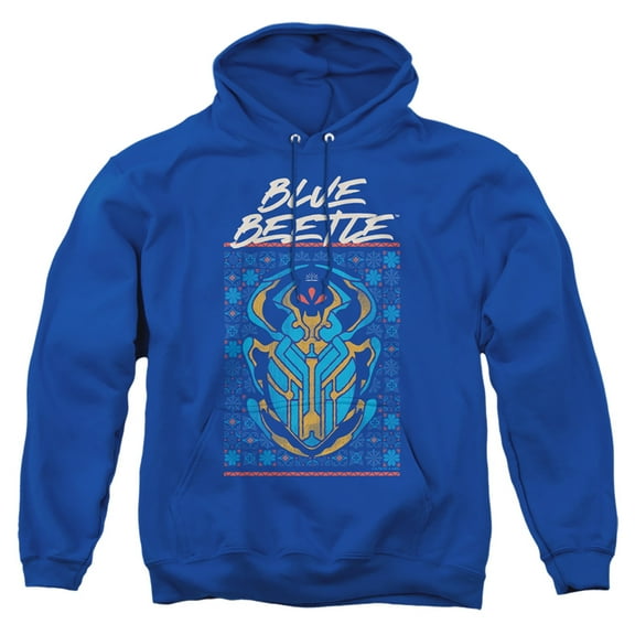 Blue Beetle (2023) Stylized Scarab Unisex Adult Pull-Over Hoodie