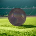 thumbnail image 2 of Soidarity Fútbol de entrenamiento de PU, tamaño estándar, patrón de moda, luminoso, aplicación amplia, entrenamiento de fútbol Ropa Deportiva, Zapatos colores hexagonales Talla 4, 2 of 6