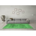 thumbnail image 3 of Ahgly Company Indoor Rectangle Oriental Emerald Green Industrial Area Rugs, 7' x 9', 3 of 4