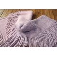thumbnail image 5 of Knit Infinity Scarf – Women Woolen Warm Scarf with Fringes – Circle Loop Scarves, 5 of 5