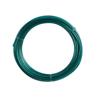 Hillman Picture-Hanging-Hardware 122046 Plastic Coated Garden Wire, Green -  Home And Garden Products 