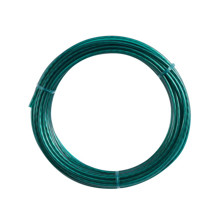 Hyper Tough 5/32' x 50' 955-5HT Green Vinyl Coated Wire Clothesline - Each