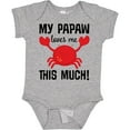 thumbnail image 3 of Inktastic My Papaw Loves Me Boys or Girls Baby Bodysuit, 3 of 5