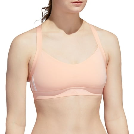 adidas Women's All Me 3-Stripes Racerback Sports Bra
