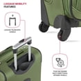 thumbnail image 2 of Juego de 3 piezas Luggage SwissGear Sion Softside Evergreen, 2 of 7