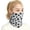 Gray, variant on Womens Neck Warmer Hooded Scarves Winter Bib Scarf with Hood Windproof Neck Scarf Versatile False Collar for Spine