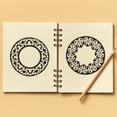 thumbnail image 4 of unbranded Papel Decorativo Vintage Con De Encaje Para Scrapbook Diario Y Manualidades, 4 of 6
