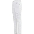 thumbnail image 2 of VICTORIOUS Men's Distressed Rip and Repair Denim Jeans DL1119 - White - 44/32, 2 of 3