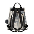 thumbnail image 2 of FORMRS Women's Travel Backpack Purse Anti-Theft Hidden Pockets Casual Shoulder Bag, Blue Cute Cats, 2 of 7