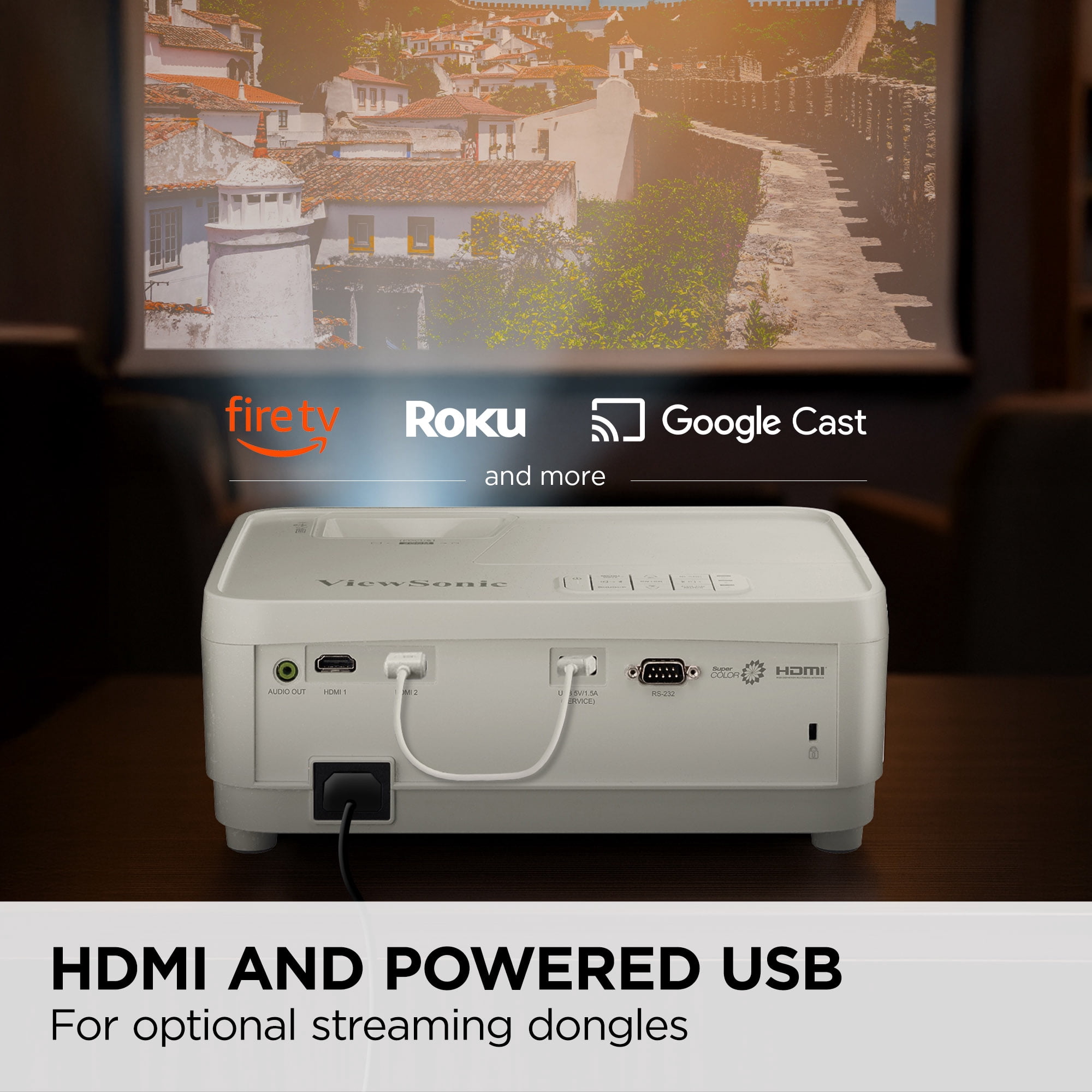 ViewSonic PX700HDH 3700 LumensDLP 1080p Projector