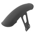 thumbnail image 3 of 1pcs Black Metal Motorcycle Front Fender Protector Mudguard Cover For Cg125 Motorcycle Retro Retrof, 3 of 5