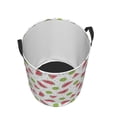 thumbnail image 3 of Goofa Watermelon And Kiwi Printed Circular Hamper,Laundry Basket with Handles,Storage Baskets Foldable,Large Capacity Laundry Hamper-Medium, 3 of 8