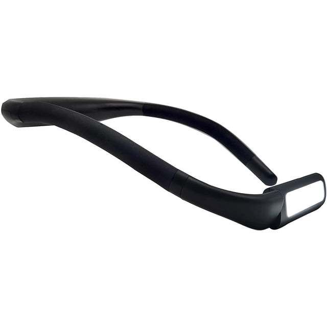 Luz de lectura de cuello Led, ajuste de brillo multinivel de luz de libro de 3 colores de iluminación, reposabrazos flexible, recargable, adecuado