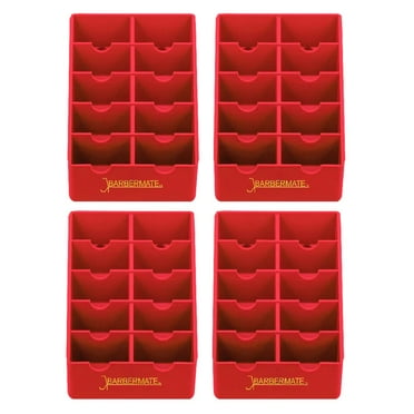 BarberMate® Blade Rack Red (4 Pack)