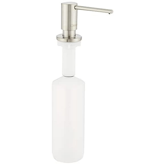 hansgrohe Bath and Kitchen SinkSoap, Focus 3-Inch, Steel Optic, 40438801 Soap Dispenser