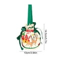 thumbnail image 2 of A Festive Fabric Drawstring Bag For Small Gift Packaging And Presentation With A Secure Closure And Durable Build, 2 of 7