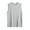 Gray, variant on Hoen Summer Tank Tops for Men Cotton Sleeveless Round Neck Basic T-Shirts Lightweight Breathable Vest Casual Loose Pullover Tank Top