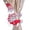 Snowman, variant on Esaierr Christmas Curtain Holdback Fastener Tiebacks Buckle Santa Snowman Cartoon Doll Clasps 17.32x8.66inch