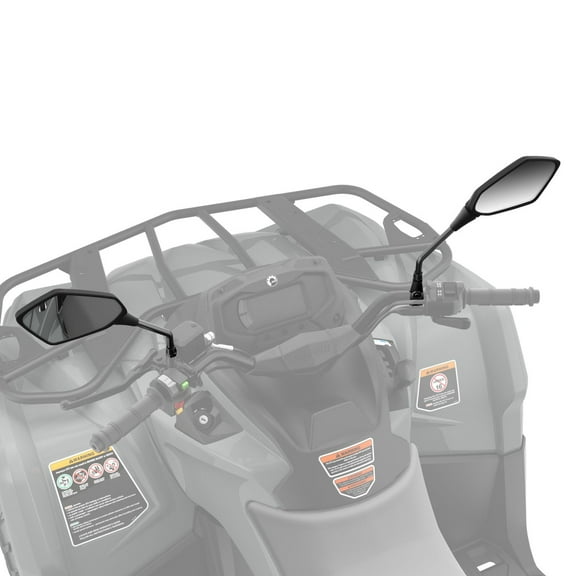 Can-Am New OEM, G2 G2L G2S Adjustable Handlebar Convex Mirrors, 715005366