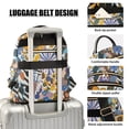 thumbnail image 3 of FORMRS Mini Backpack Purse for Women Travel Daypack Casual Shoulder Bag, Purple Flowers, 3 of 7