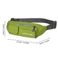 thumbnail image 2 of Sac Banane Mode Multifonction pour la Taille, Sac Banane pour la Randonnée, la Course et le Entraînement Physique, 2 of 4