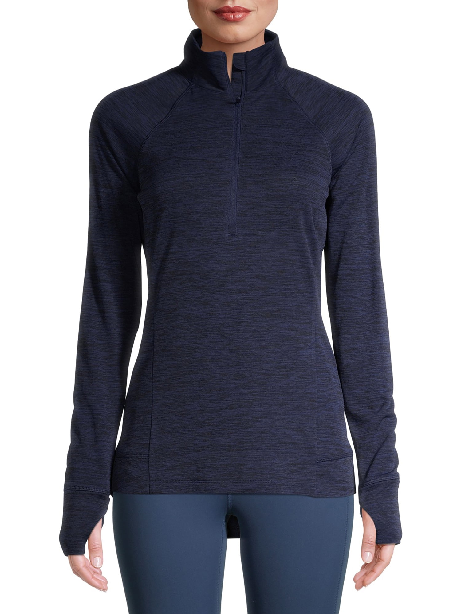 Avia Women's Active Textured 1/4 Zip Pullover