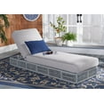 thumbnail image 3 of SAFAVIEH Gillian Outdoor Patio Sunlounger, Grey, 3 of 15