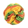 thumbnail image 1 of Pet Toys for Dogs Inner Roll Sniffing Ball Pet Dog Cat Intelligence Training Toy Amuse Pet Bubble Rubber Ball, 1 of 7
