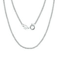 thumbnail image 1 of Cadena de plata S925 con diseño de flor de coche italiana de 1,2 mm, cadena Chopin, cadena de clavícula de estilo hip hop, 1 of 5