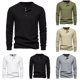 thumbnail image 4 of Mens Slim Fit Casual Shirt Long Sleeves Breathable Outdoor T Shirts Top Sport, 4 of 8