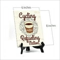 thumbnail image 2 of Signs ByLita Cycling Refueling Station, Table Sign With Acrylic Stand (6 x 8"), 2 of 4