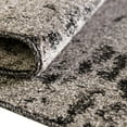 thumbnail image 5 of Unique Loom Del Mar Collection Area Rug - Lucille (2' 2" x 3' 1" Rectangle Dark Gray/Ivory), 5 of 8