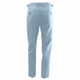 thumbnail image 5 of HBDesign Men's Summer Seersucker Pants Lightweight Breathable Slim Fit Casual Trousers, 5 of 7