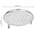 thumbnail image 4 of ZOUSSIQI Plateau de Cuisson Rond 7.9 Pouces Support Vapeur en Acier Inoxydable, Support de Cuisson sous Pression avec Pieds Amovibles pour Accessoires Instant Pot Multifonctionnel CA919-8314, 4 of 9