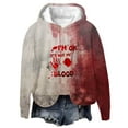 thumbnail image 3 of Jsaierl Halloween Sweatshirts for Women Cute Pumpkin Ghost Graphic Sweatshirt Trendy Round Neck Hoodies Long Sleeve Tunic Pullover Tops Halloween Party Supplies, 3 of 3