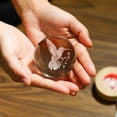 thumbnail image 4 of 3D Hummingbird Crystal Ball 60mm - Hummingbird Figurine Glass Animal Decor for Room, Birthday, Lovers Keepsake Paperweight, 4 of 5