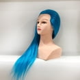 thumbnail image 2 of Cabeza de maniquí para entrenamiento de cabello de 54 cm para peluquería, ideal para trenzas, cosmetología y bricolaje. 54cm, 2 of 7