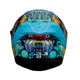 thumbnail image 4 of Casco Integral Obsidian Tláloc Talla  L Color Azul Acabado Brillante, 4 of 6