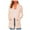 Beige, variant on Fesfesfes Women Cardigan Women Cardigan Up Casual Solid Color Long Sleeve Hoodeless Top Sale Items
