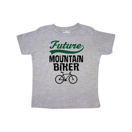 

Inktastic Biking Future Mountain Biker Gift Toddler Boy or Toddler Girl T-Shirt