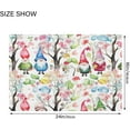thumbnail image 2 of GZHJMY Bathroom Rug Gnome Flowers Soft and Absorbent Bathroom Carpet Non-Slip Machine Washable Plush Bath Floor Rug Door Mat for Bathtubs, Toilet,Kitchen, 16x24 in Carpet Runner, 2 of 6